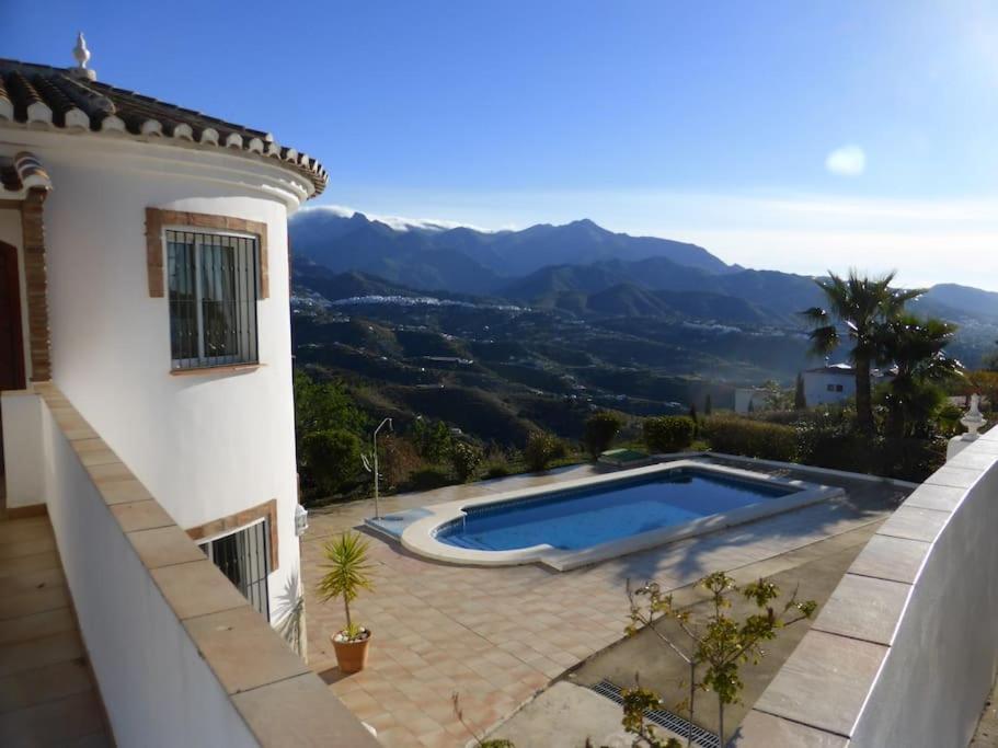 Countryside Private Apartment With Pool & Sea View Torrox Exterior photo